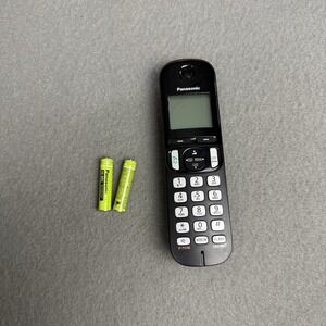 Black PANASONIC KX-TGCA20 REPLACEMENT SPARE HANDSET ONLY- Black